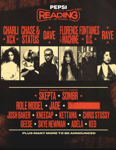 Reading & Leeds festival poster