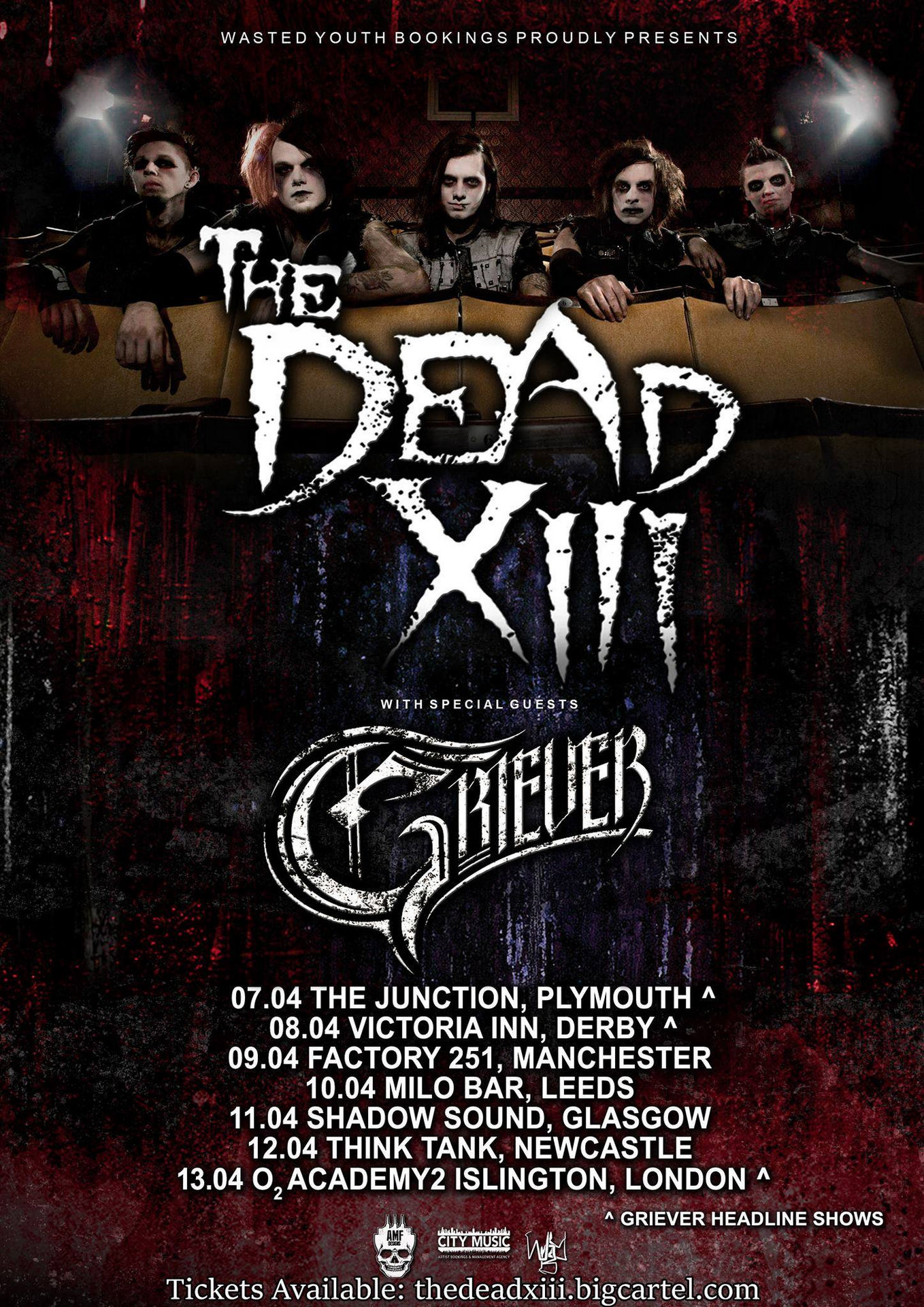 the dead xiii tour