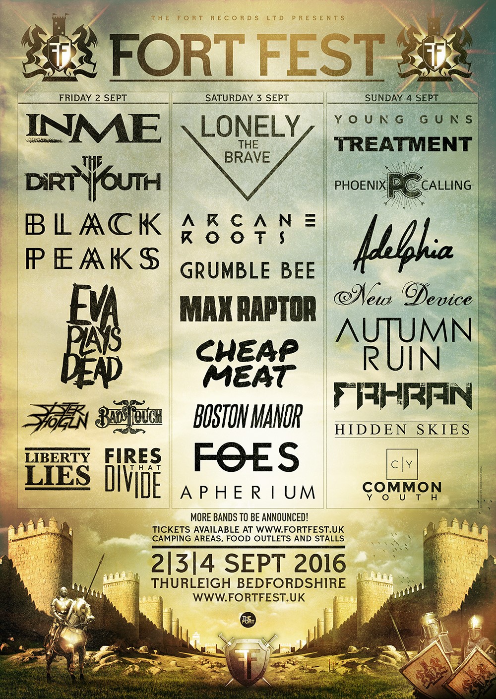 Fort Fest announce second wave of bands!