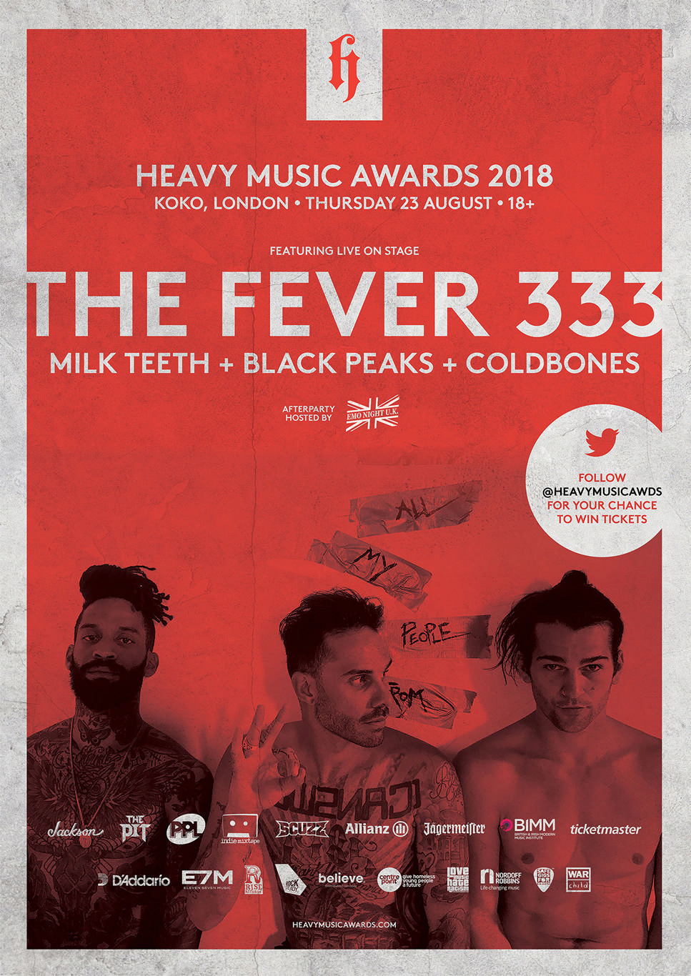 Heavy Music Awards announces 2018 ceremony house bands!