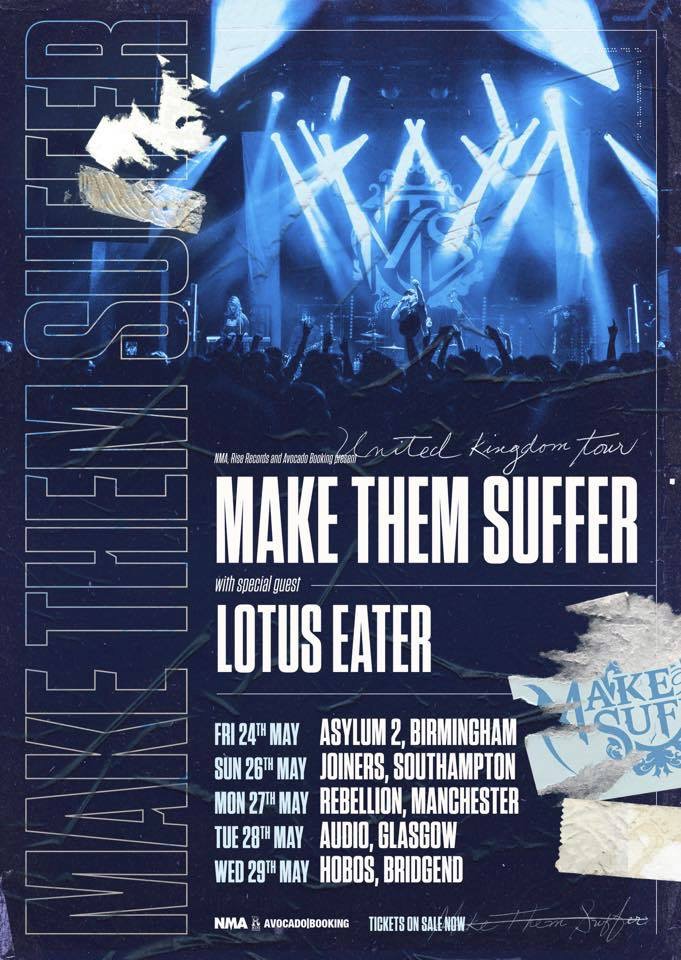 Make Them Suffer announce UK tour