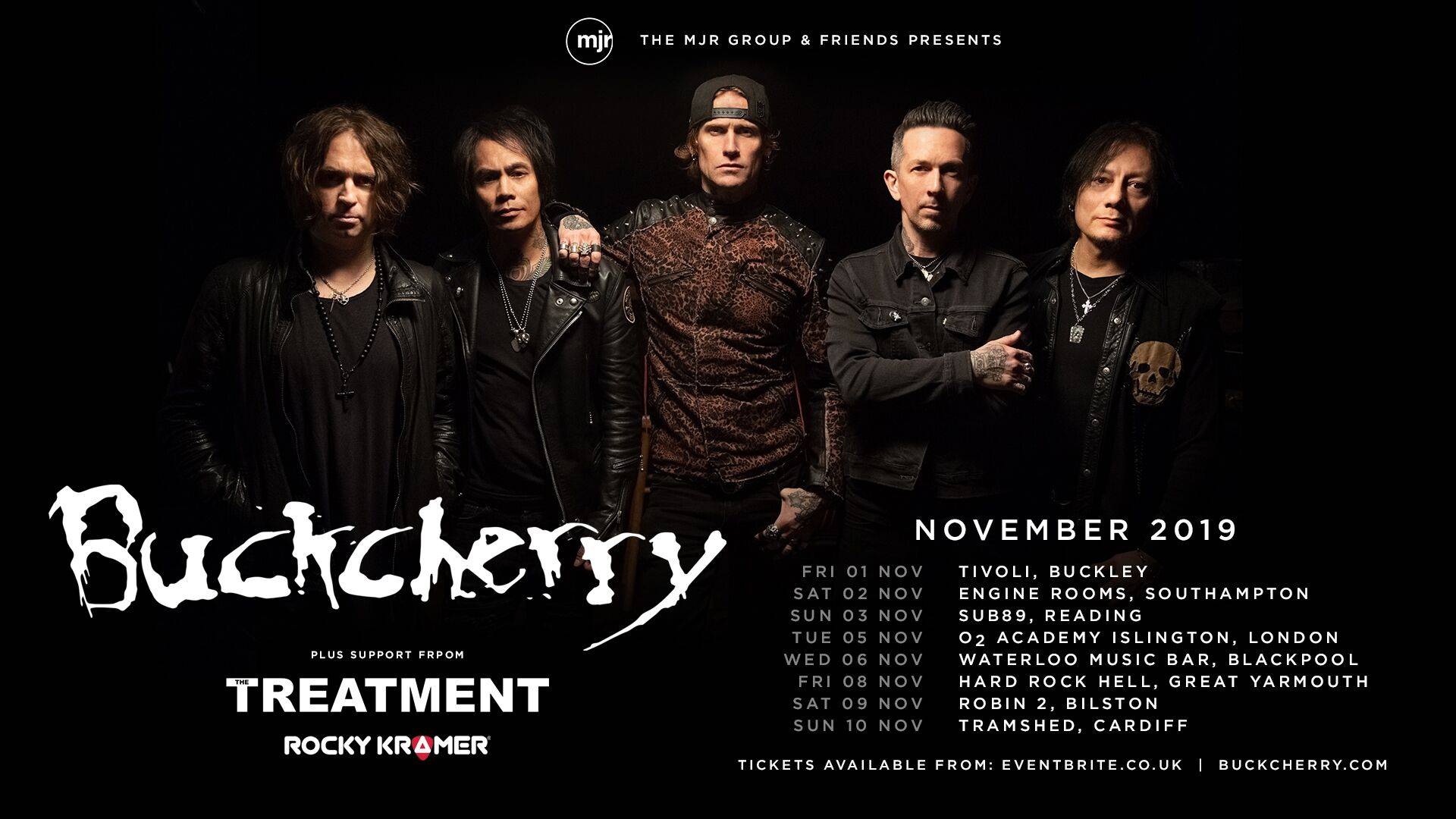 Buckcherry announce UK tour