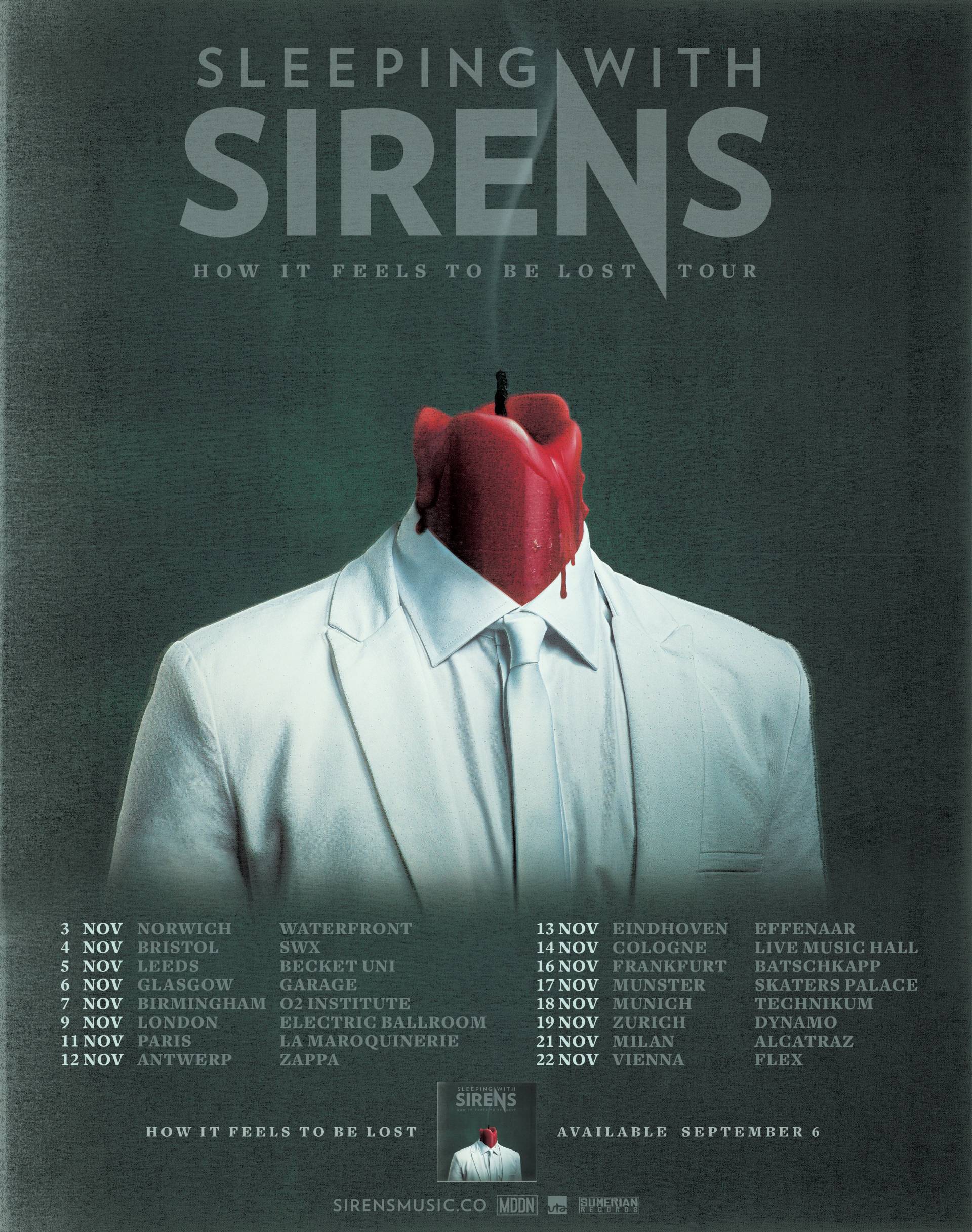 Sleeping With Sirens to tour UK