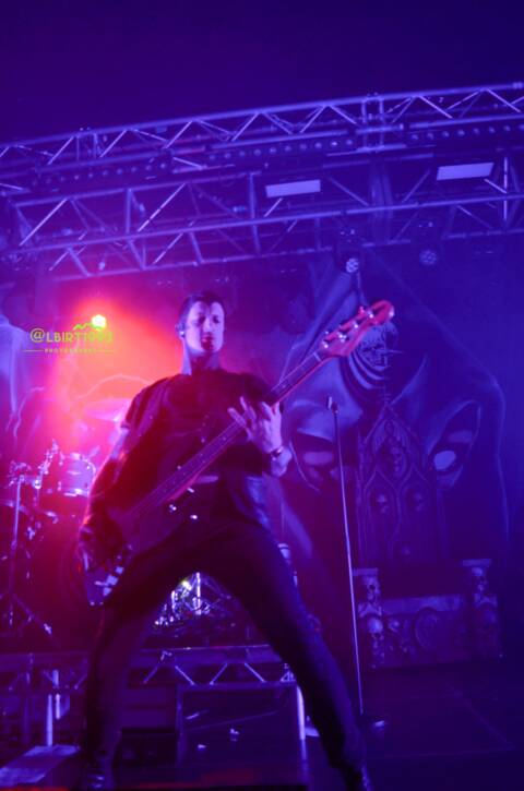Creeper live in Cardiff at Tramshed. Picture: Lizi Birt