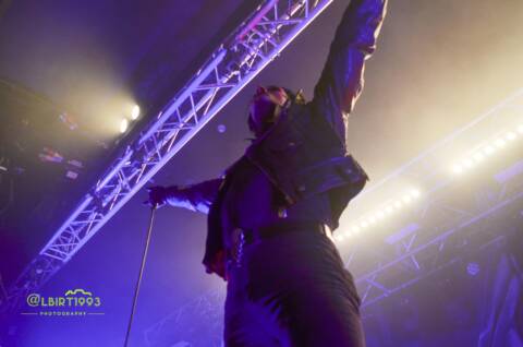 Creeper live in Cardiff at Tramshed. Picture: Lizi Birt