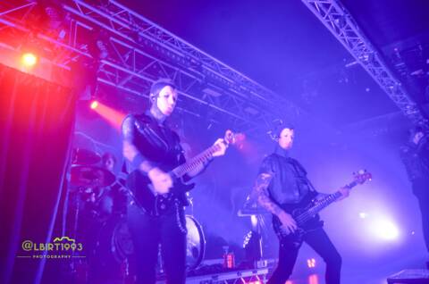 Creeper live in Cardiff at Tramshed. Picture: Lizi Birt