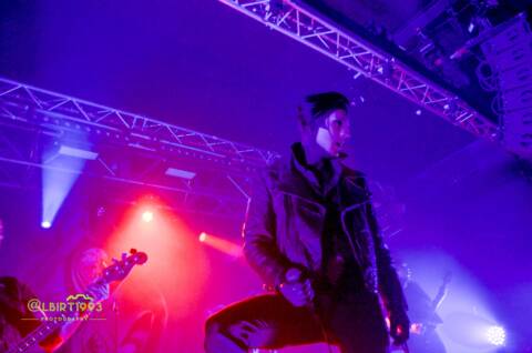 Creeper live in Cardiff at Tramshed. Picture: Lizi Birt